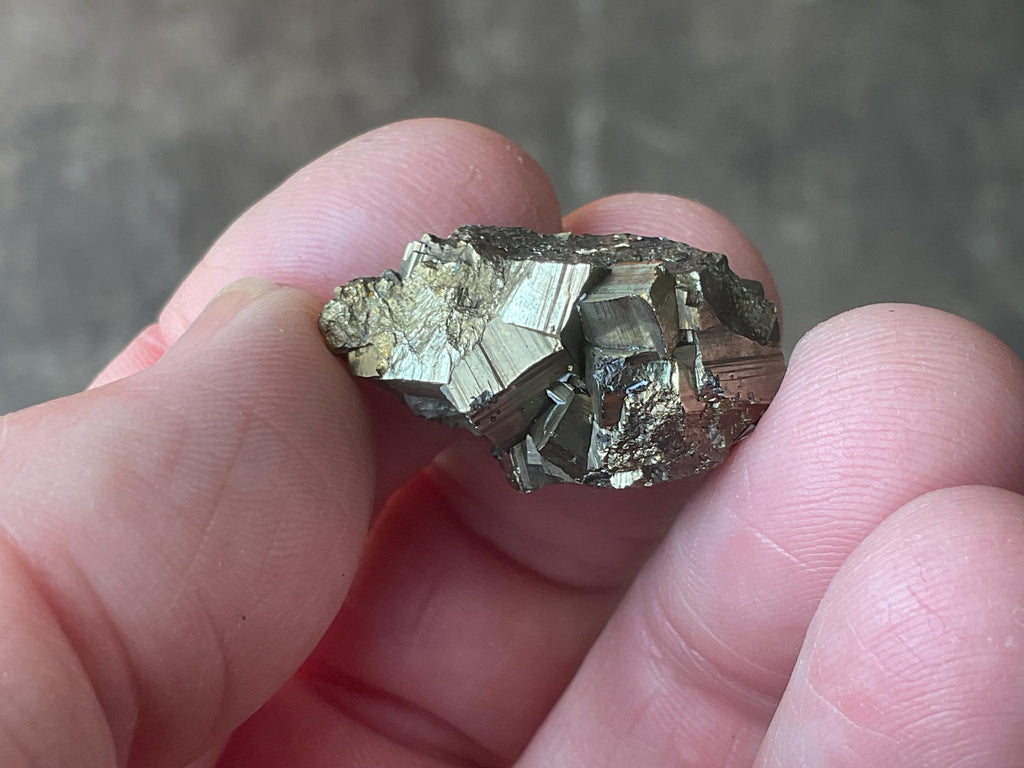 14g Natural Cubic Pyrite Specimen A from Bulgaria