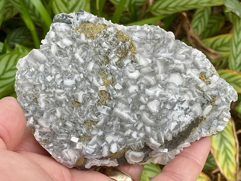 356g “Biscuit Calcite” with Pyrite Specimen from Hunan, China