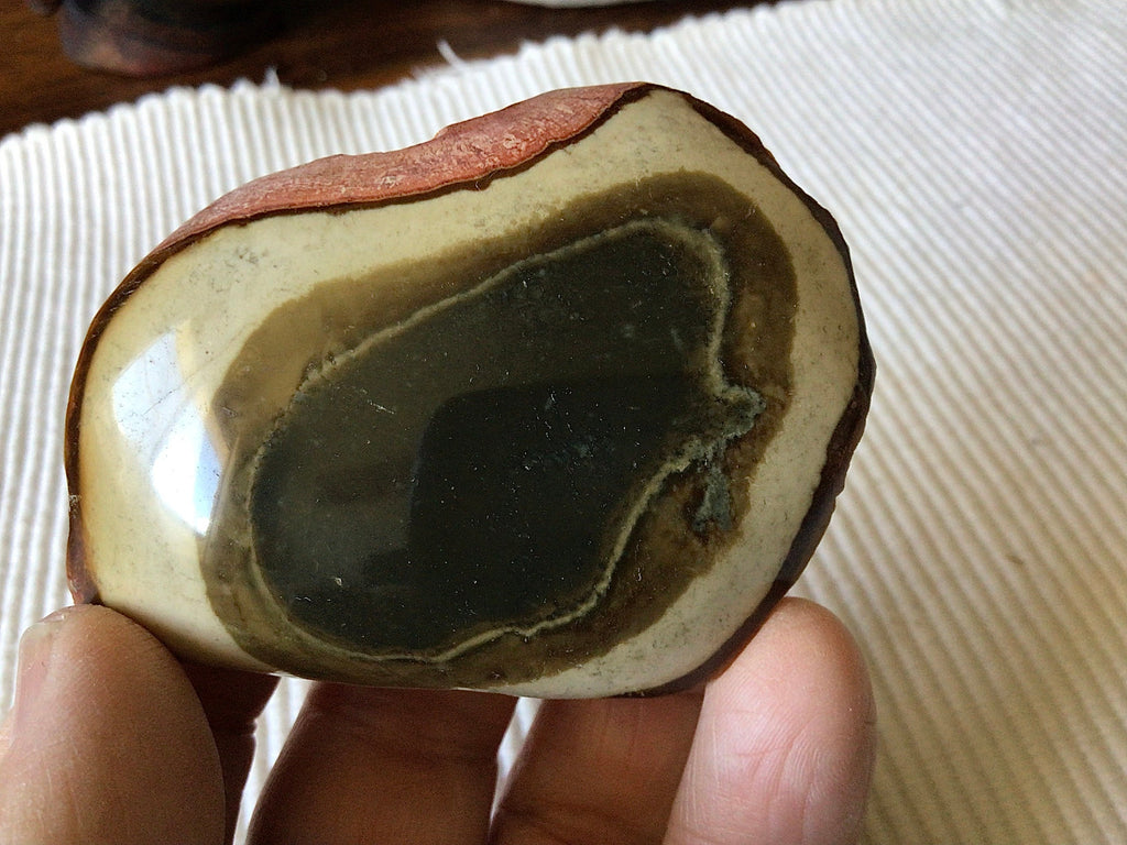 100g Polychrome Jasper One Side Polished 14C