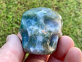 138g Moss Agate Skull 2B