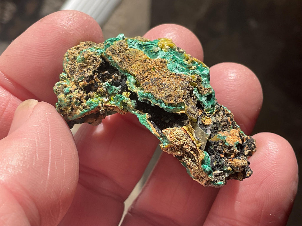 32g Australian Malachite Cerussite and Pyromorphite Specimen 6A