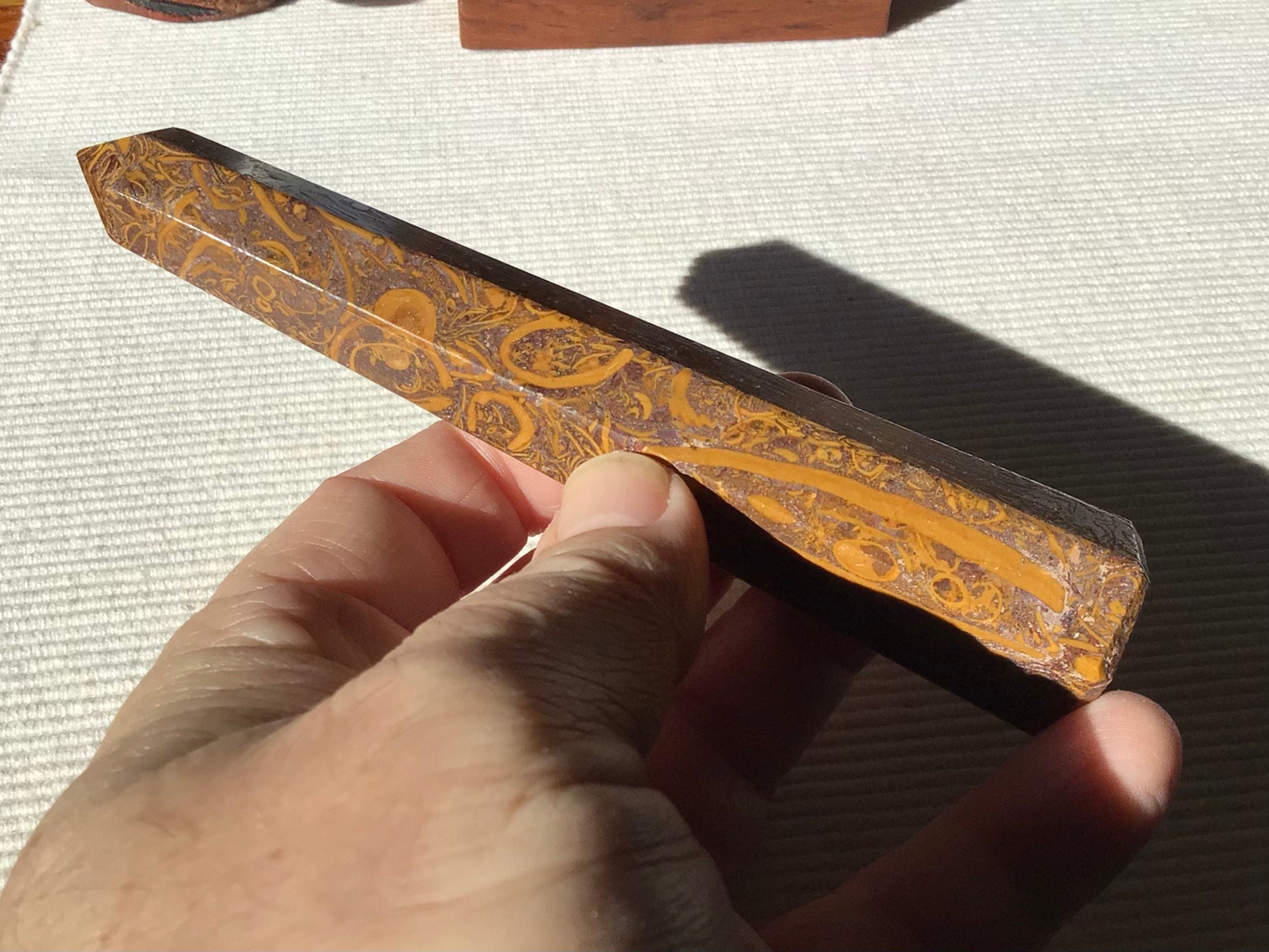 107g Elephant Skin Jasper Generator 2B