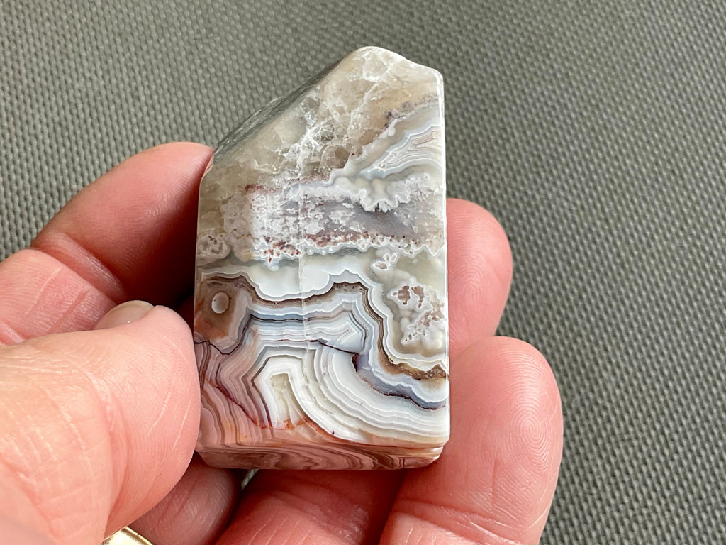 66g Mexican Crazy Lace Agate Freeform 1B