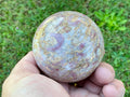337g Strawberry Jasper Sphere 1C