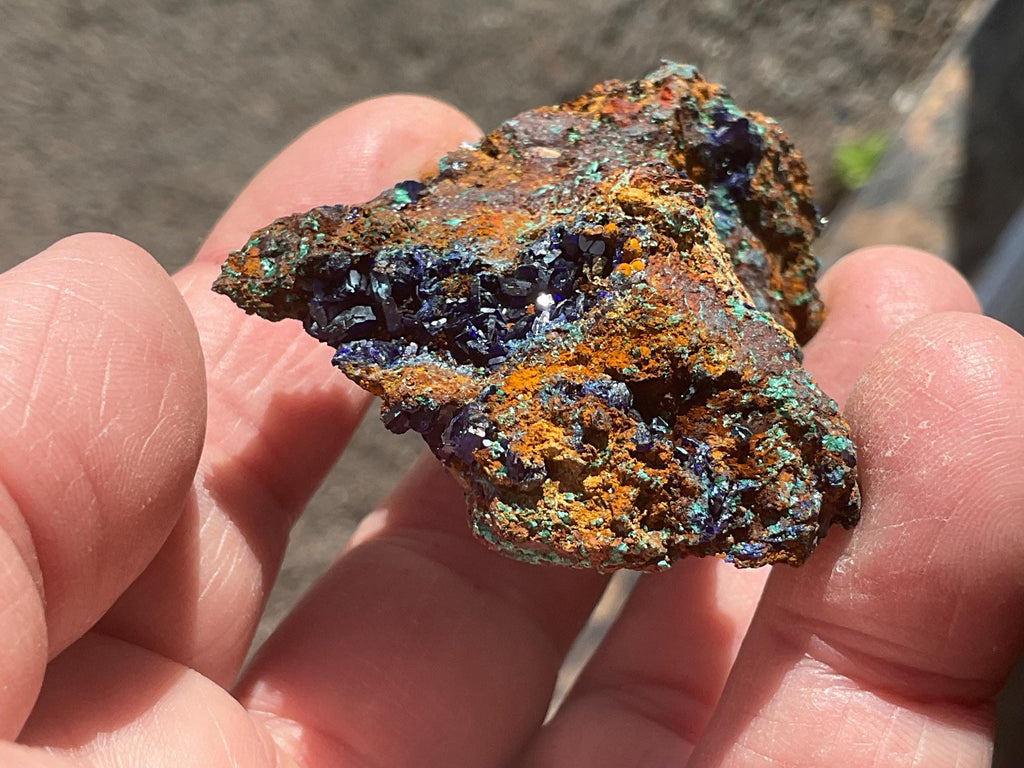 38g Azurite with Malachite Specimen 2B from Anhui, China