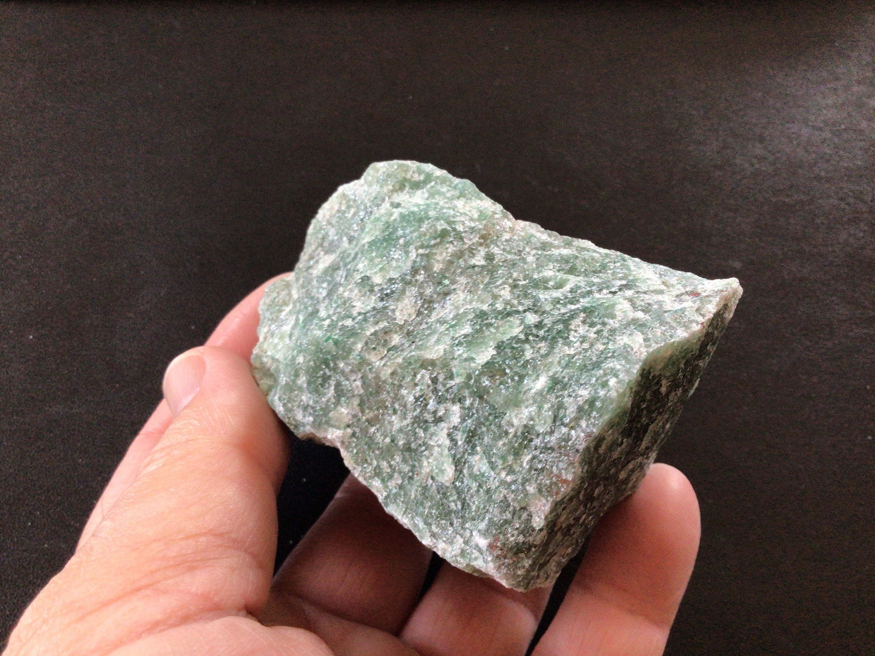 232g Natural Rough Green Aventurine Chunk 1D