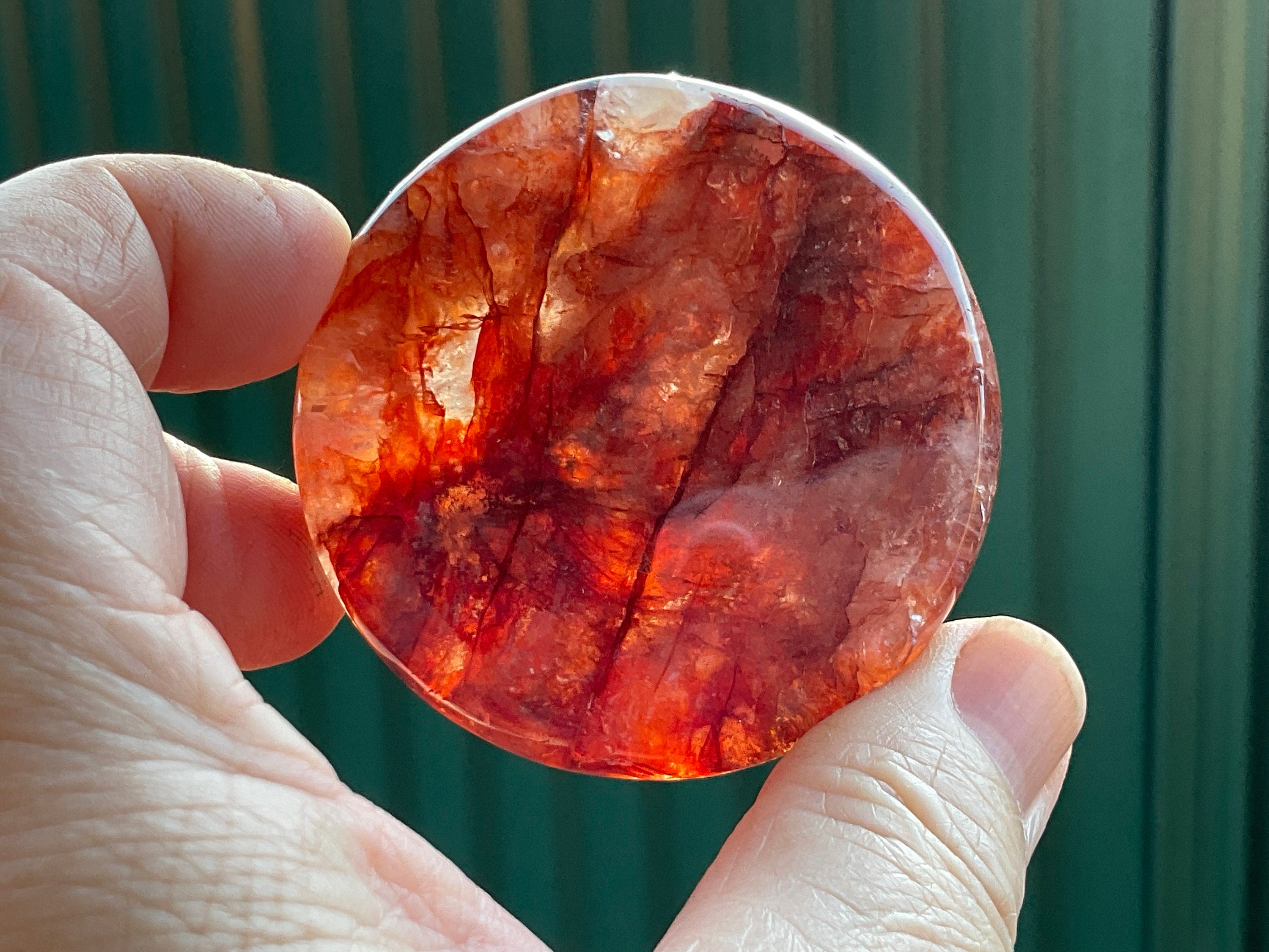 79g Fire Quartz Trinket Tray E
