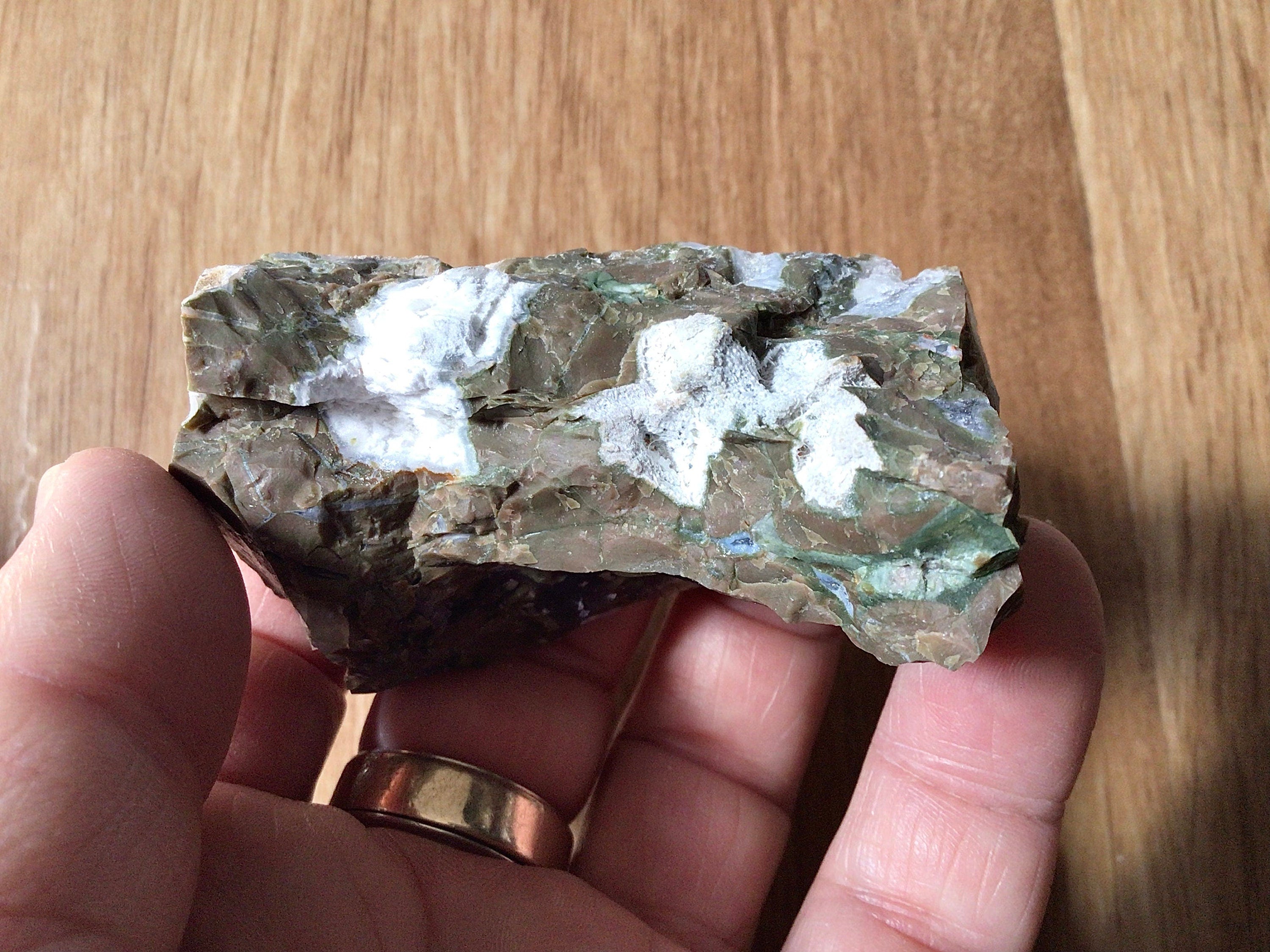 100g Mt Hay Rainforest Jasper Rough 2B