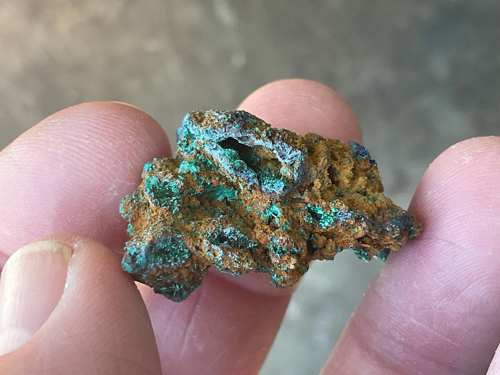 8g Azurite with Malachite Specimen 1A from Anhui, China