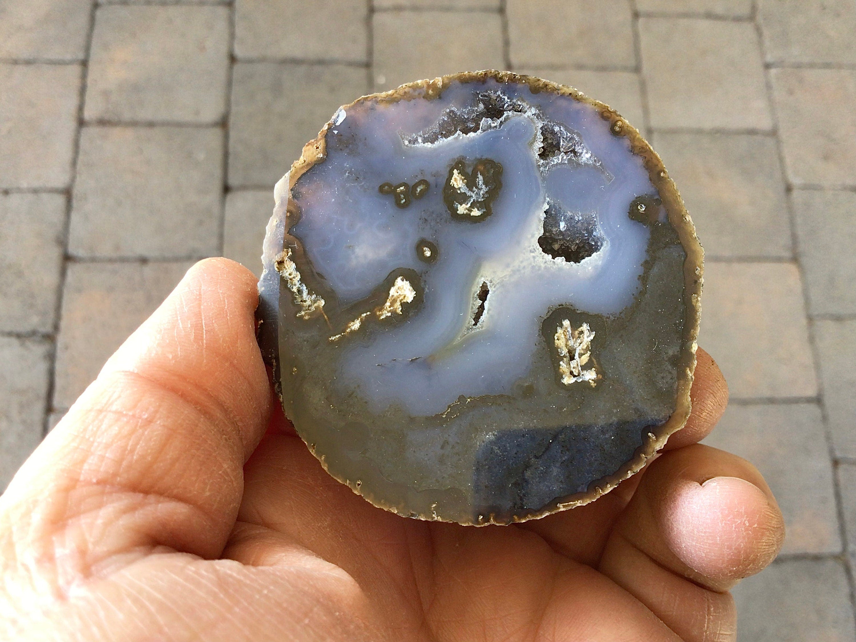 347g Polished Agate Friendship Pair 11A