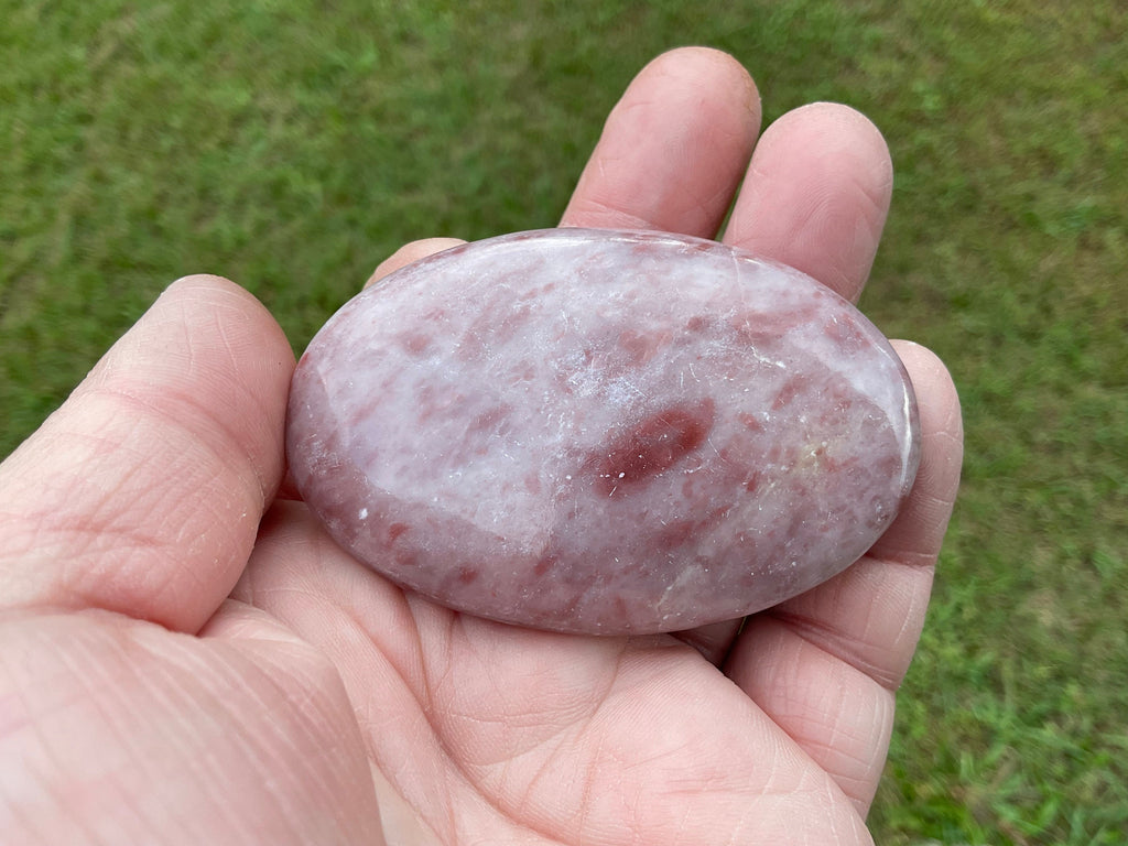 71g Pakistan Strawberry Jasper Palmstone 4B
