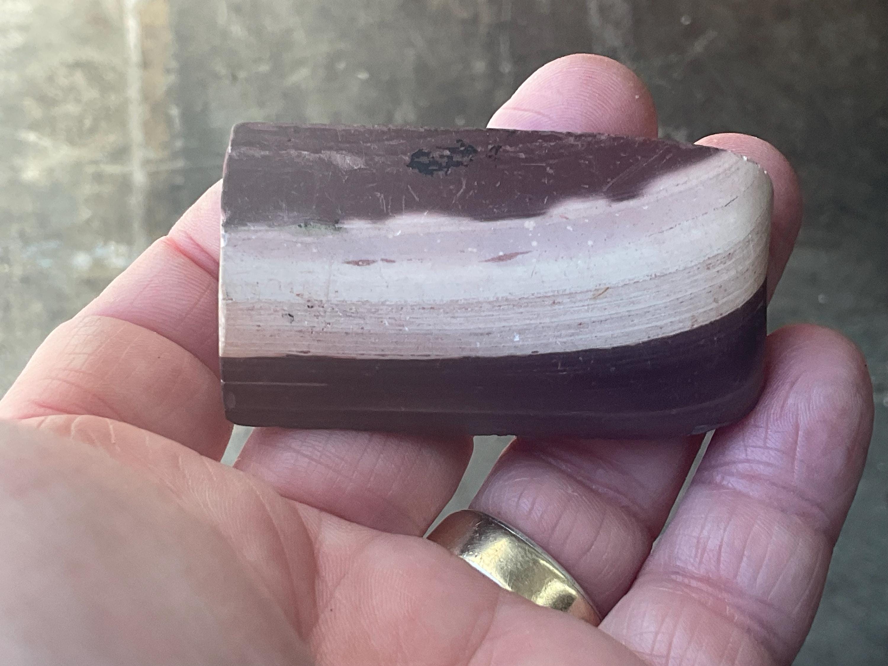 42g Australian Primordial/Zebra Stone Polished Piece