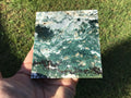 215g Moss Agate Polished Slice 4B