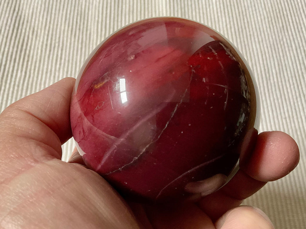 443g Mookaite Jasper Sphere J
