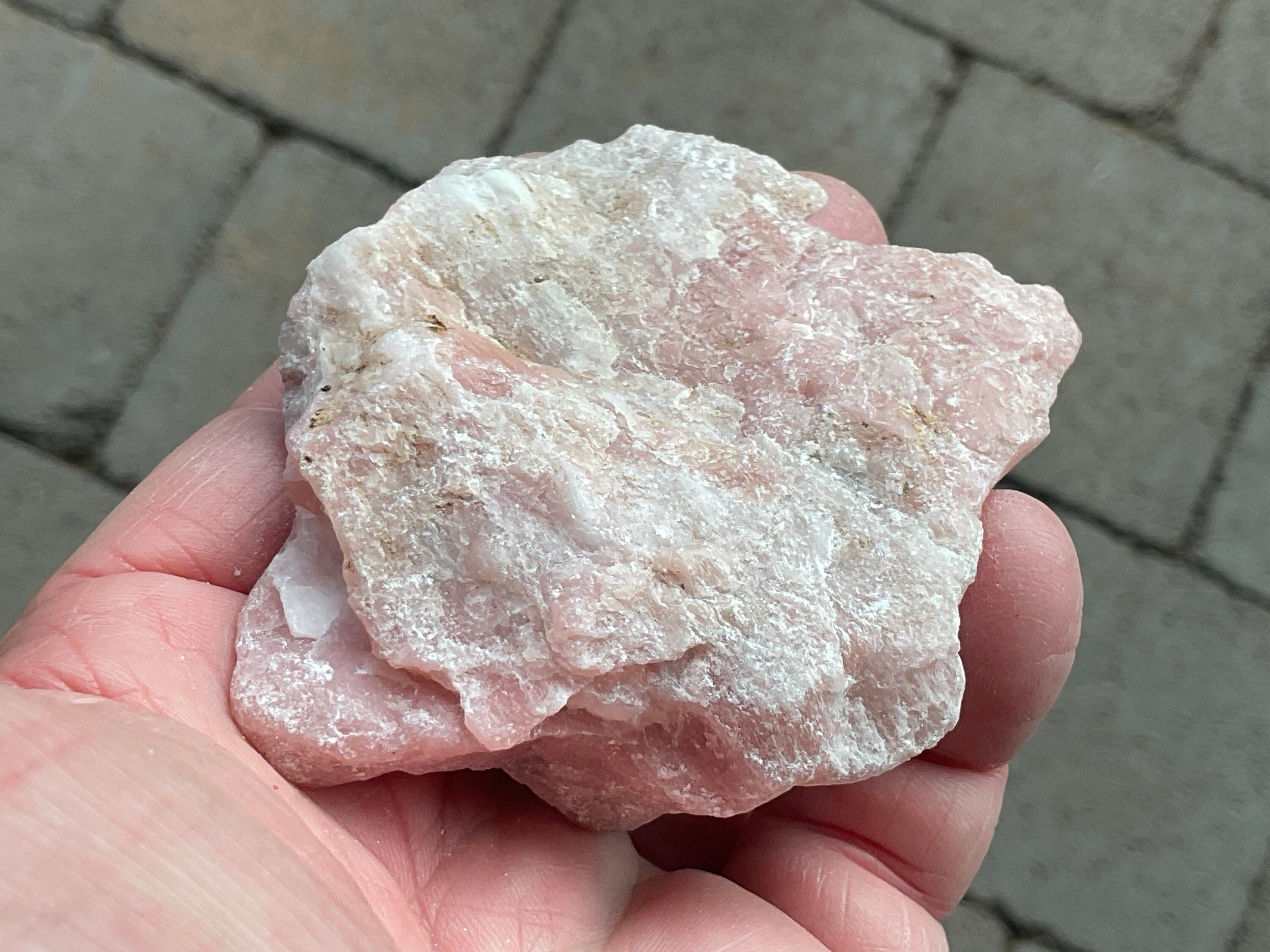 121g Mexican Pink Opal Rough 5B