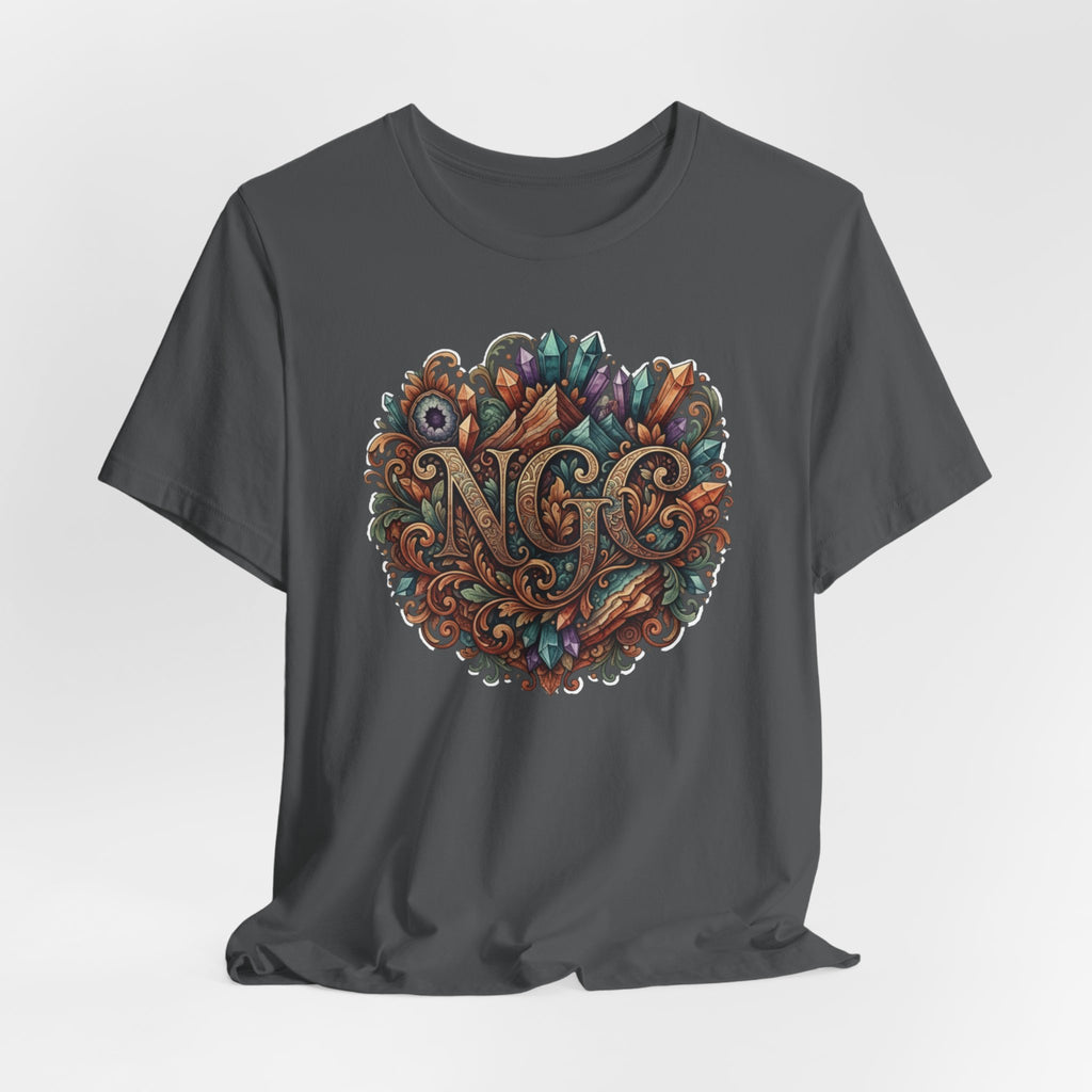 NGC Crystal Mandala Tee – Vintage Nature Graphic T-Shirt