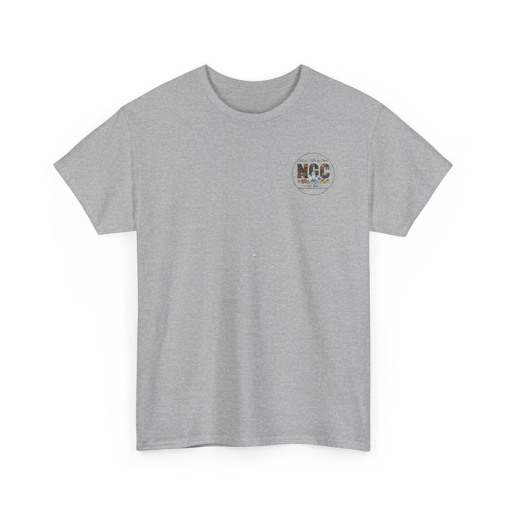 Nature's Gifts Tee — "NGC" Colorful Drip Wildlife Graphic T-Shirt