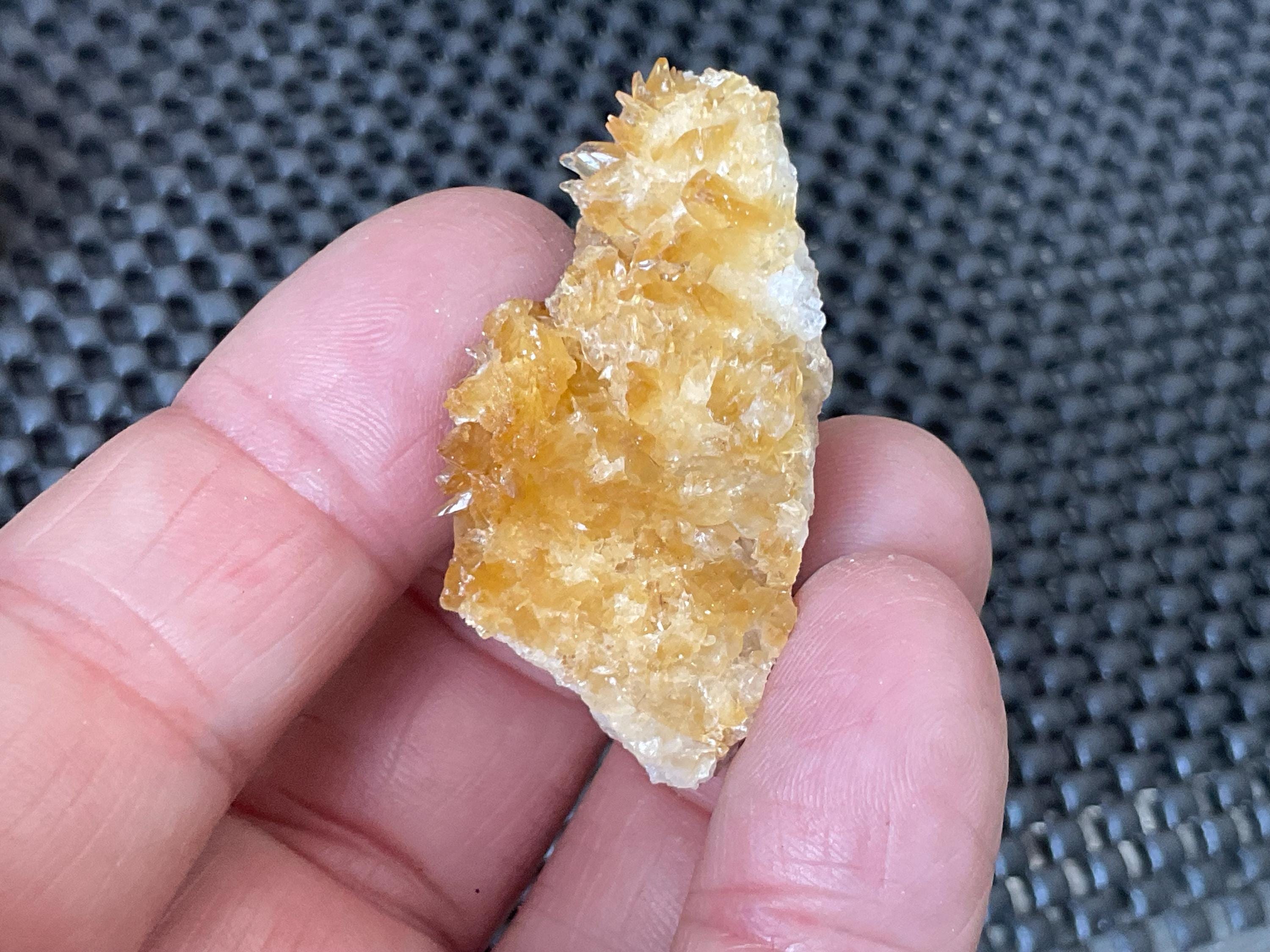 16g Amber Calcite Specimen 1A from Guizhou, China