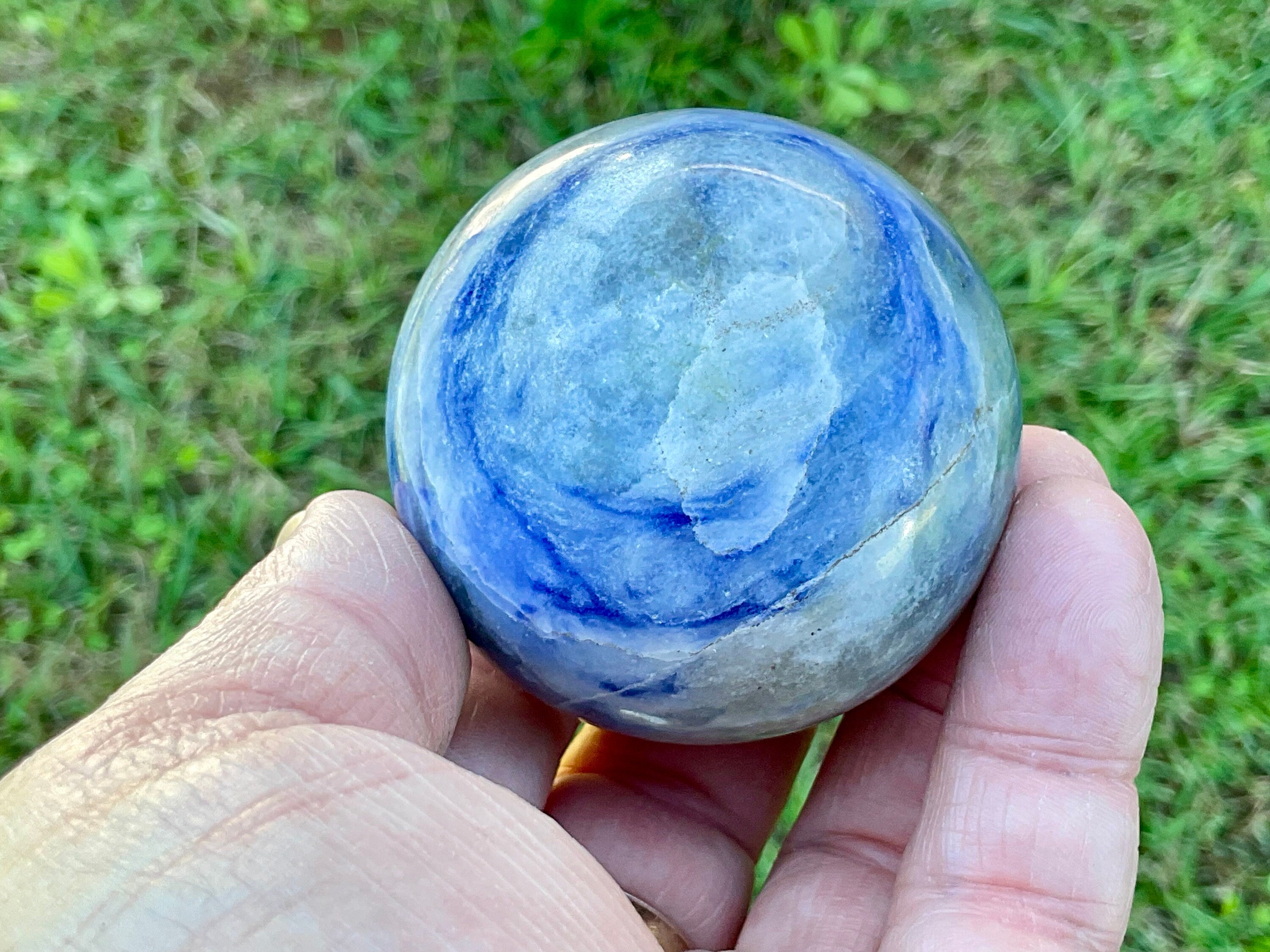 215g Afghanite Sphere 1C