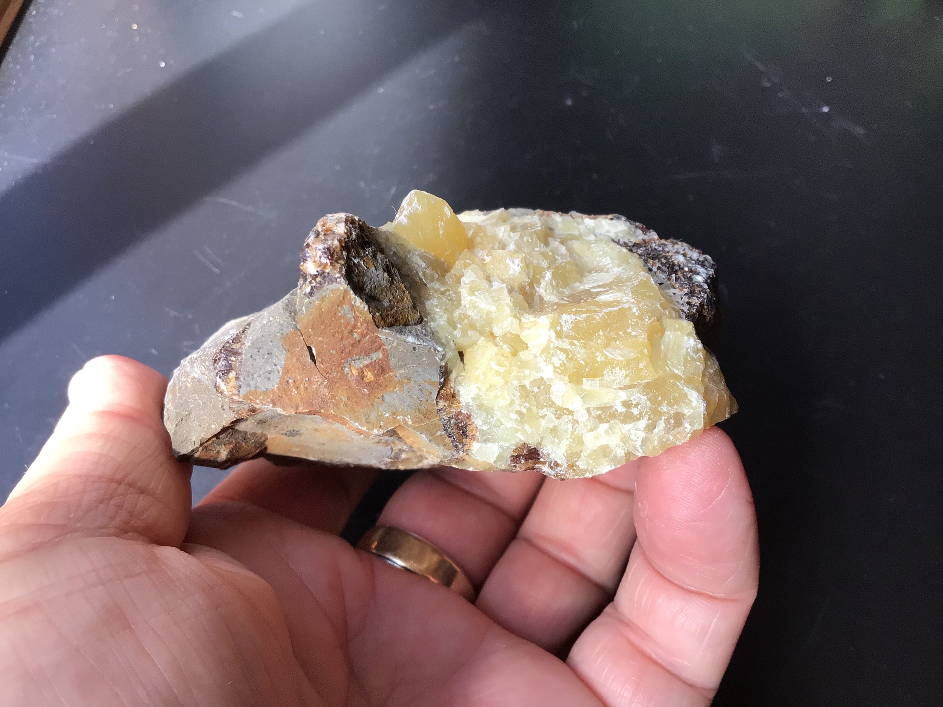 327g Rough Madagascan Septarian Piece C