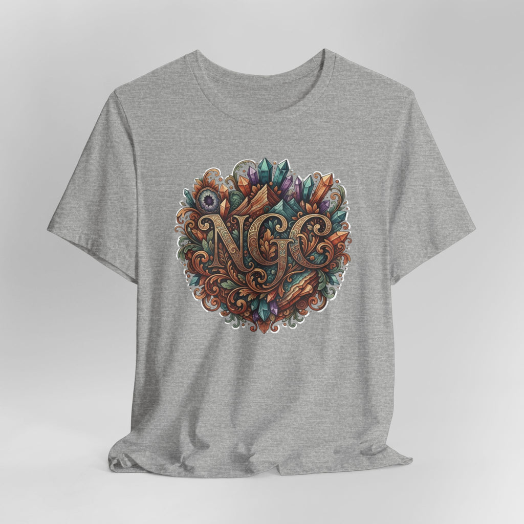 NGC Crystal Mandala Tee – Vintage Nature Graphic T-Shirt