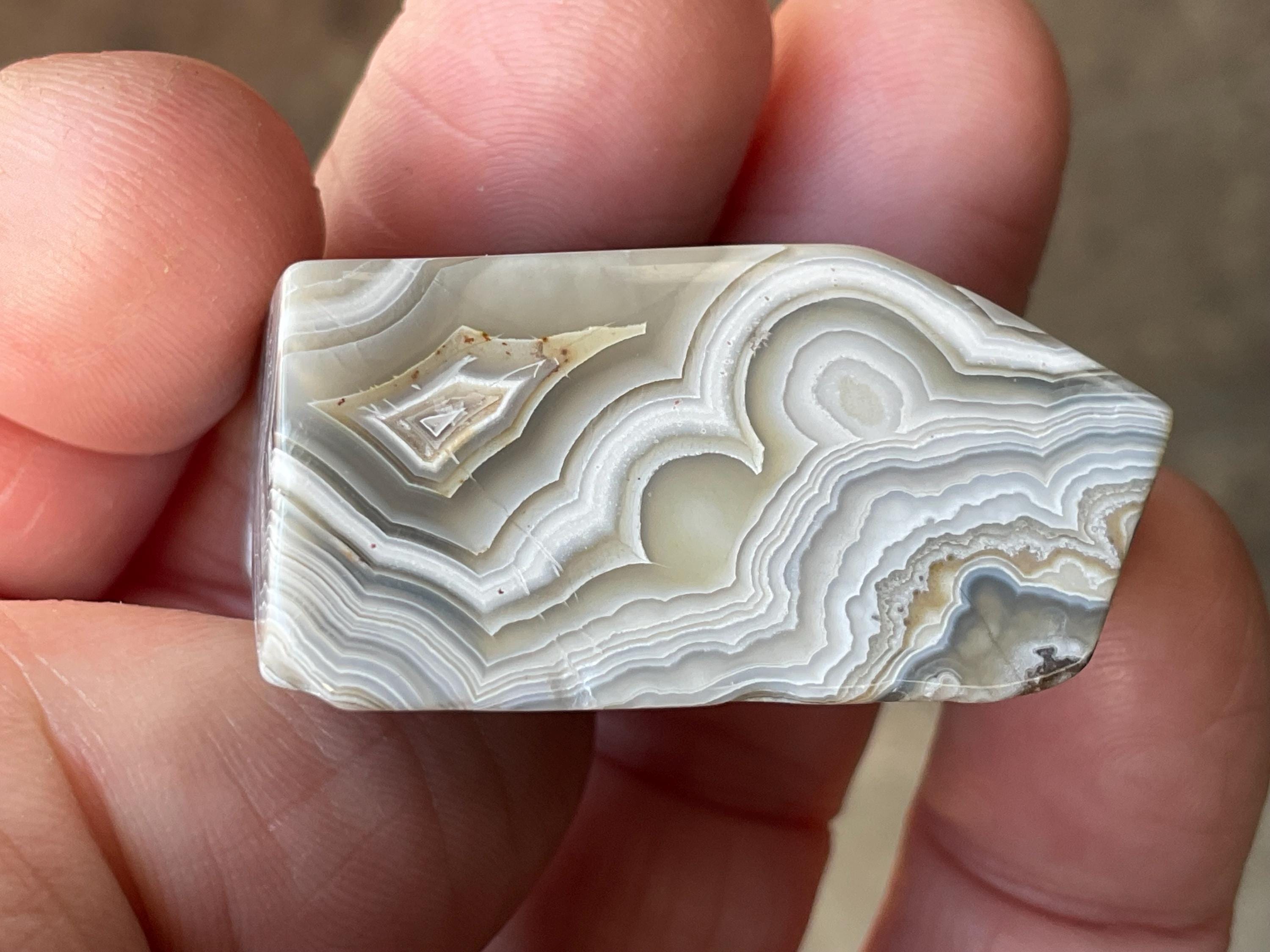 40g Mexican Crazy Lace Agate Freeform 15A