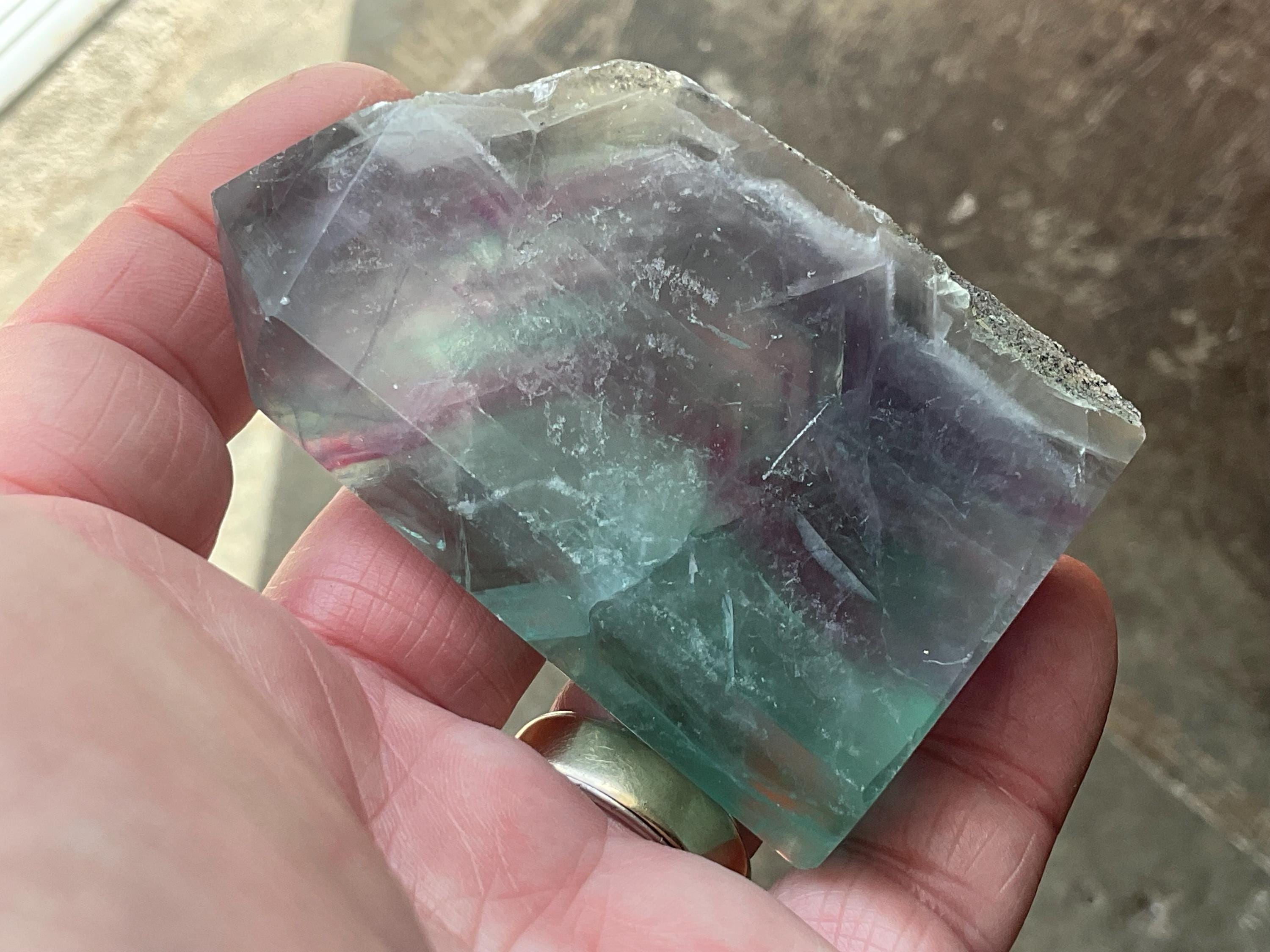 177g Rainbow Fluorite Generator 4A
