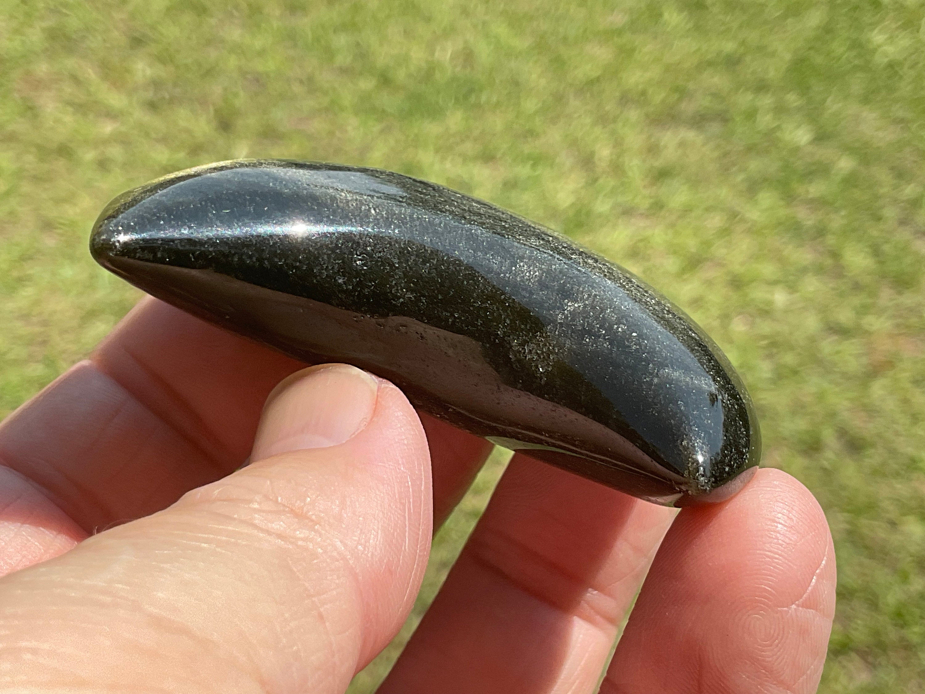 50g Gold Sheen Obsidian Moon 3C