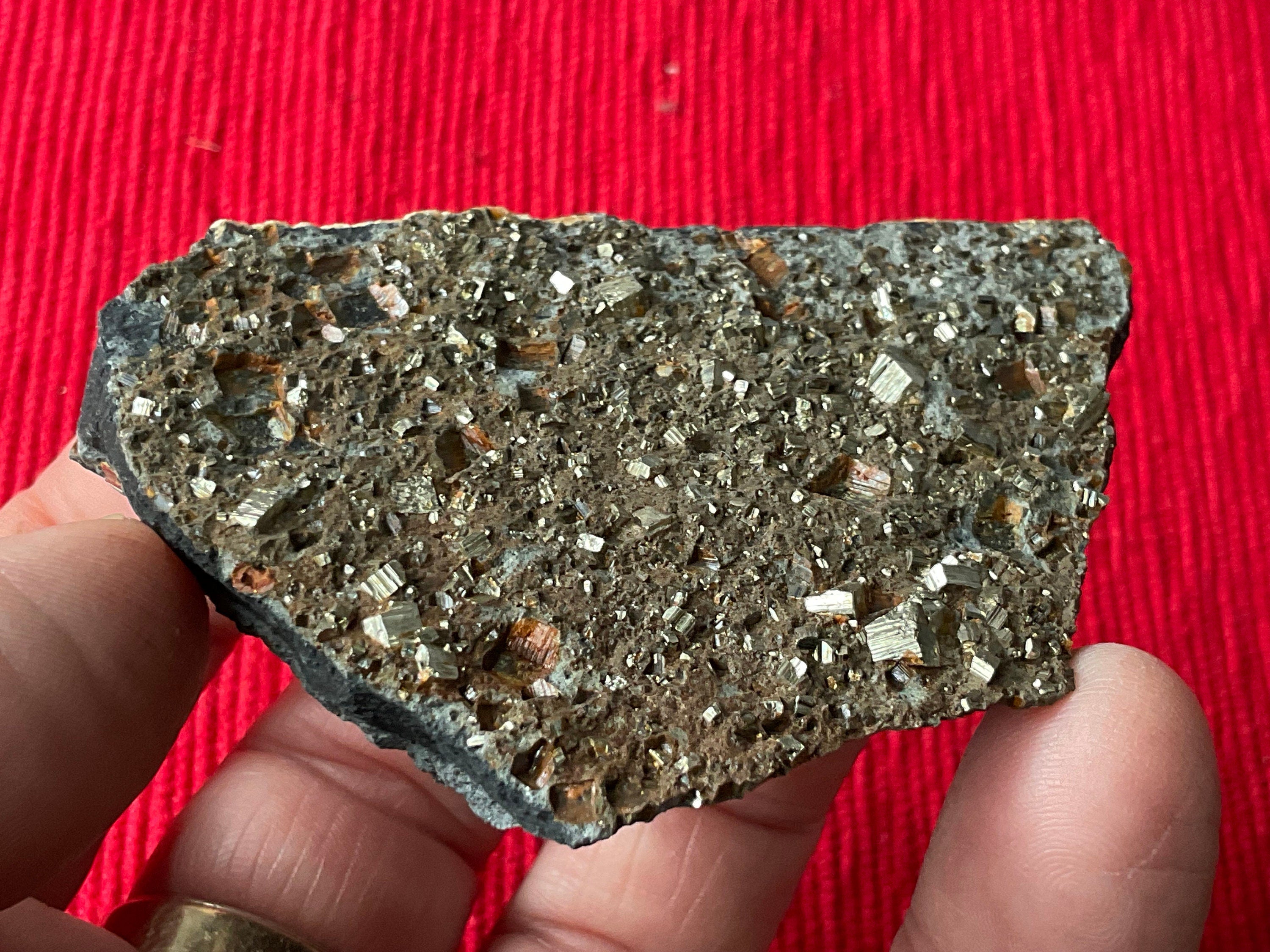 74g Tasmanian Cubic Pyrite Specimen 2A