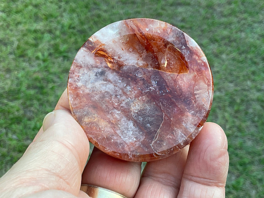 79g Fire Quartz Trinket Tray E