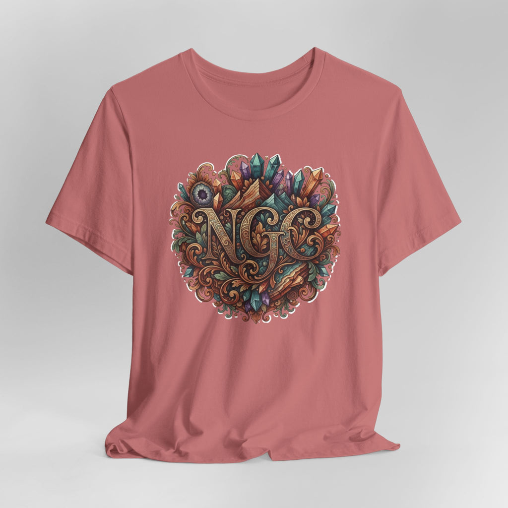 NGC Crystal Mandala Tee – Vintage Nature Graphic T-Shirt
