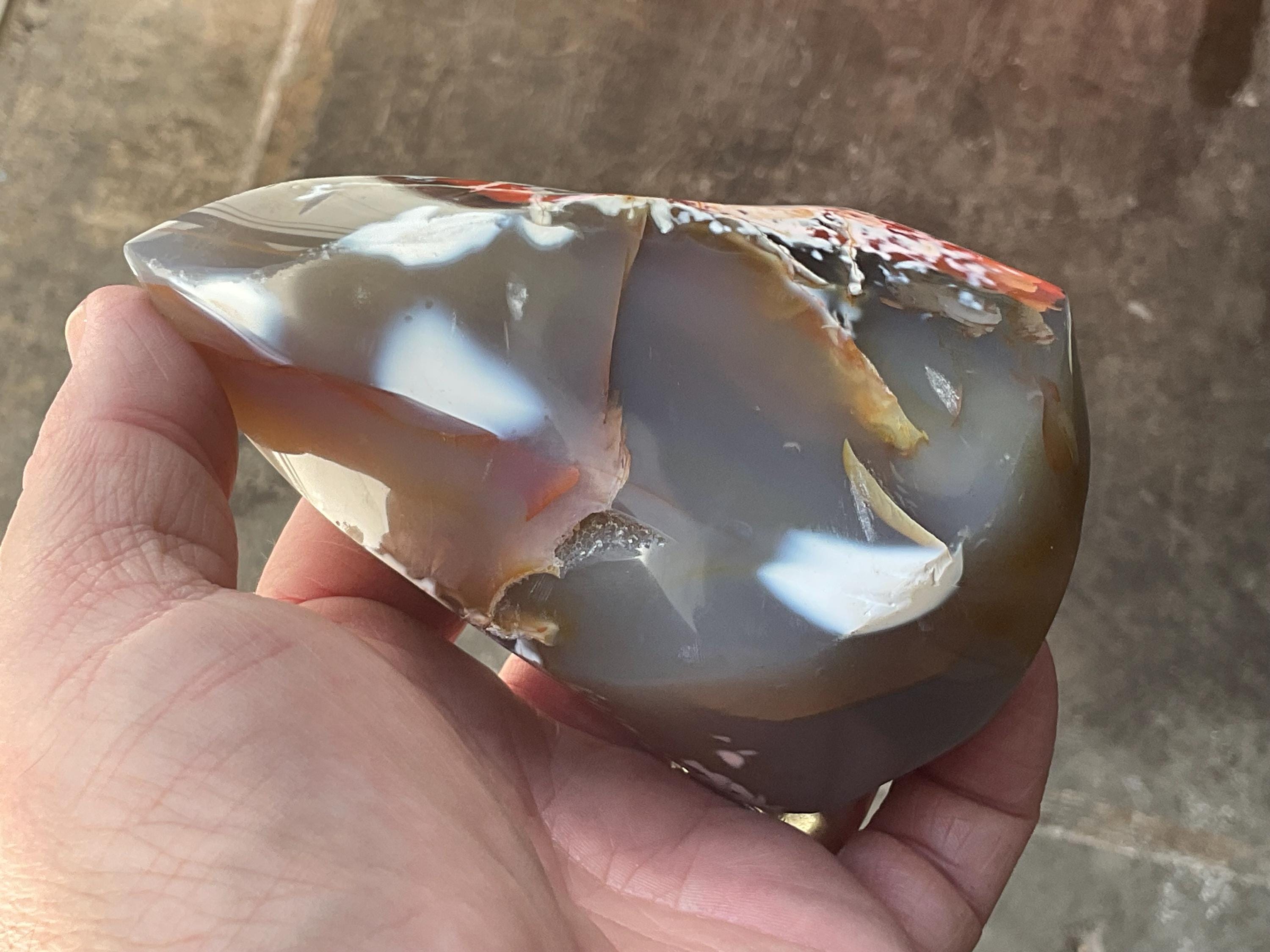 582g Orca Agate Flame C