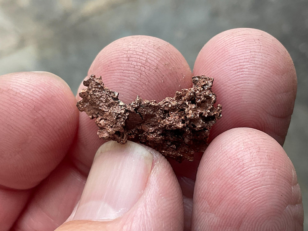 2g Native Copper Specimen 1B from the Red Dome Mine Australia