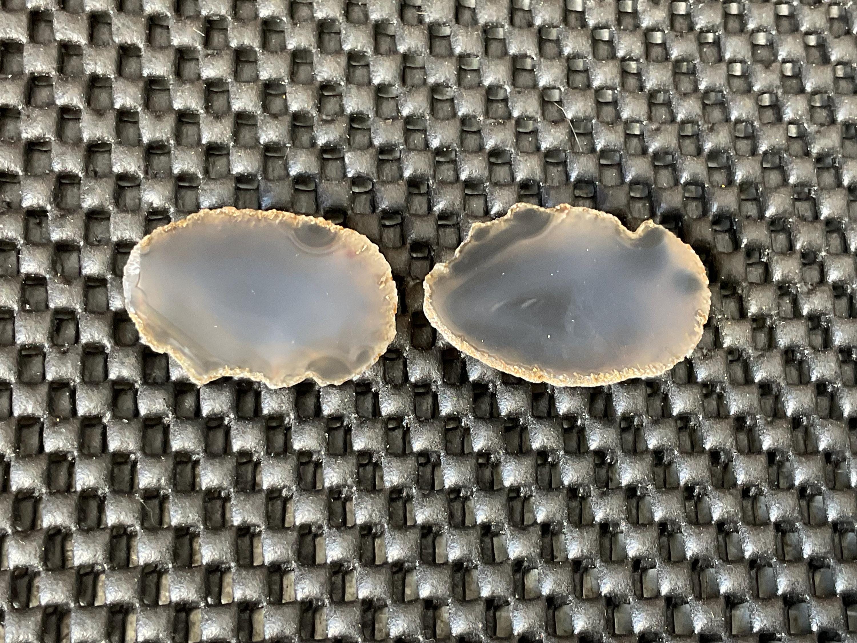 20g Small Brazilian Polished Agate Pair D