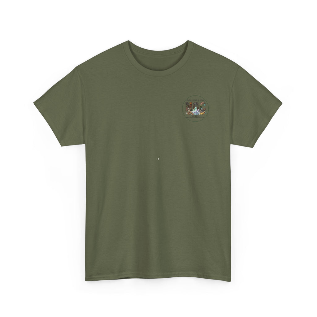 Nature's Gifts Tee — "NGC" Colorful Drip Wildlife Graphic T-Shirt