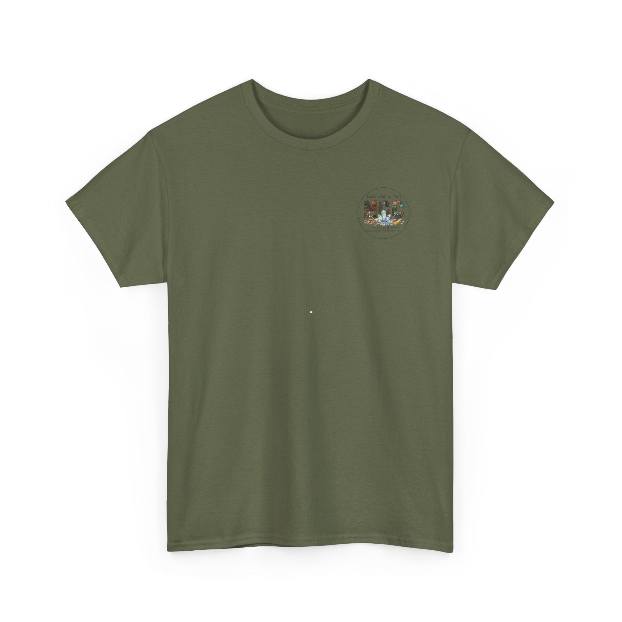 Nature's Gifts Tee — "NGC" Colorful Drip Wildlife Graphic T-Shirt