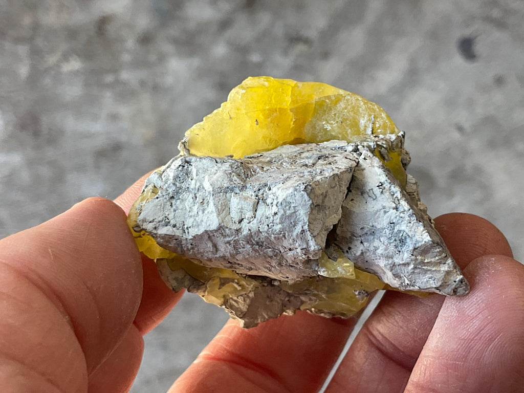 48g Pakistan Yellow Brucite Specimen 8C