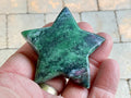 63g Ruby in Zoisite Polished Star 1A