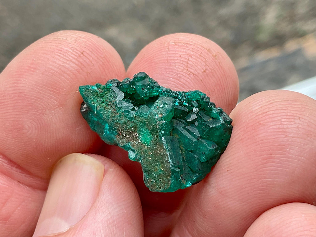 3g Congolese Dioptase Natural Specimen 2A
