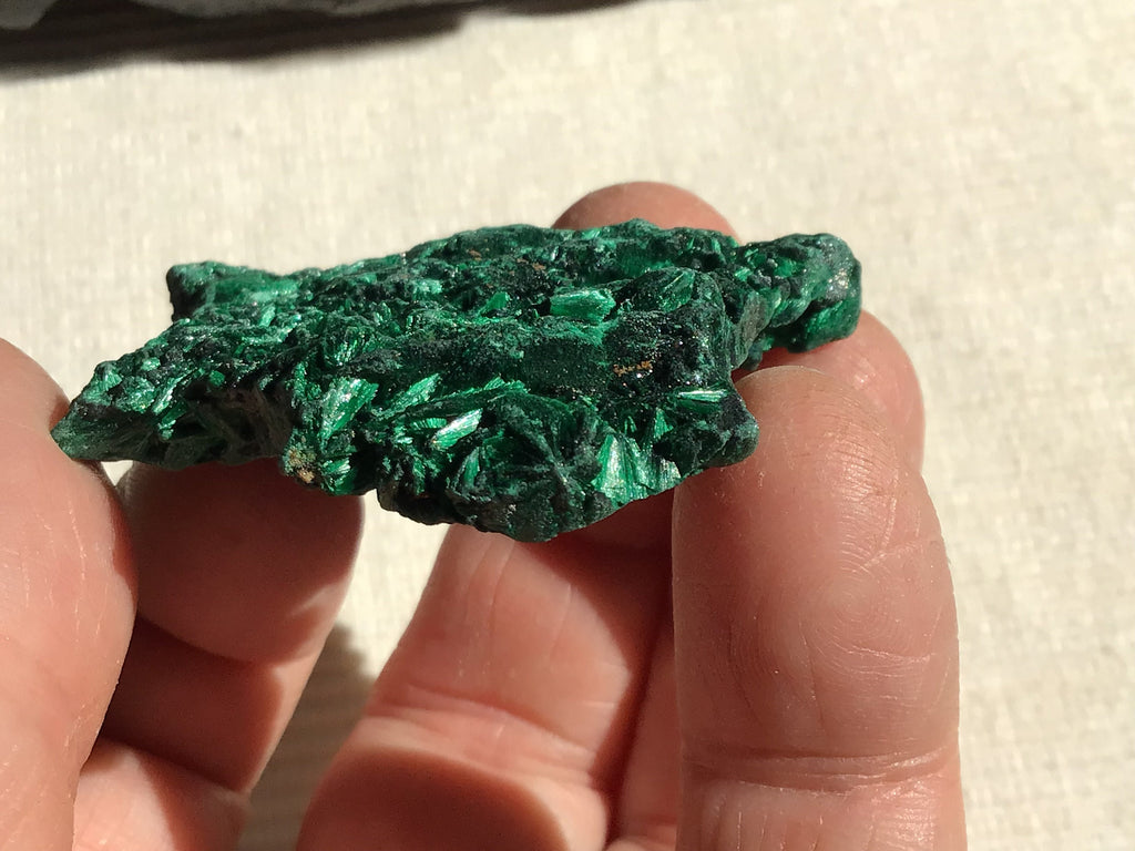 41g Silky Congolese Malachite Specimen 4C
