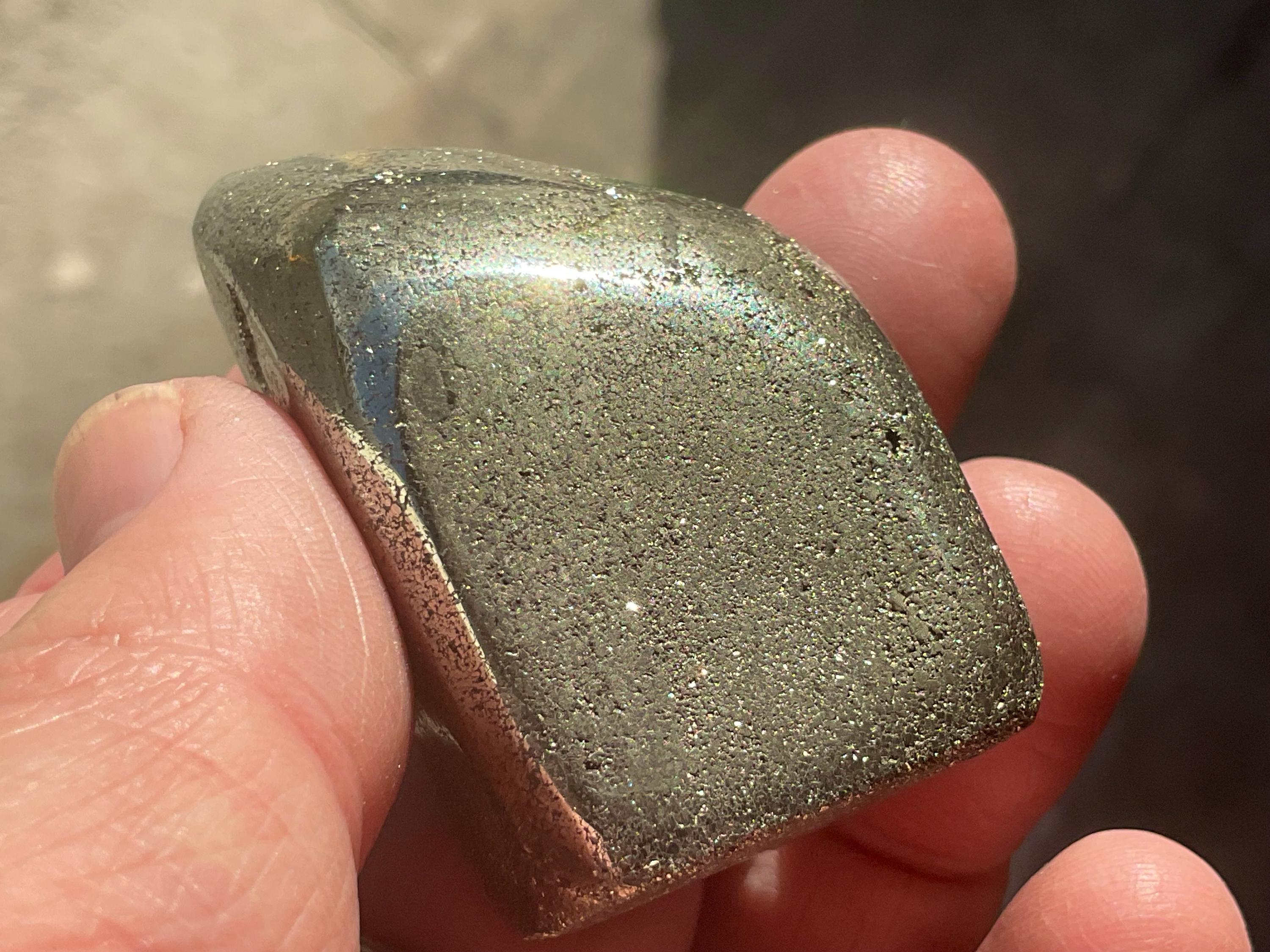 140g Pyrite Polished Freeform 4B