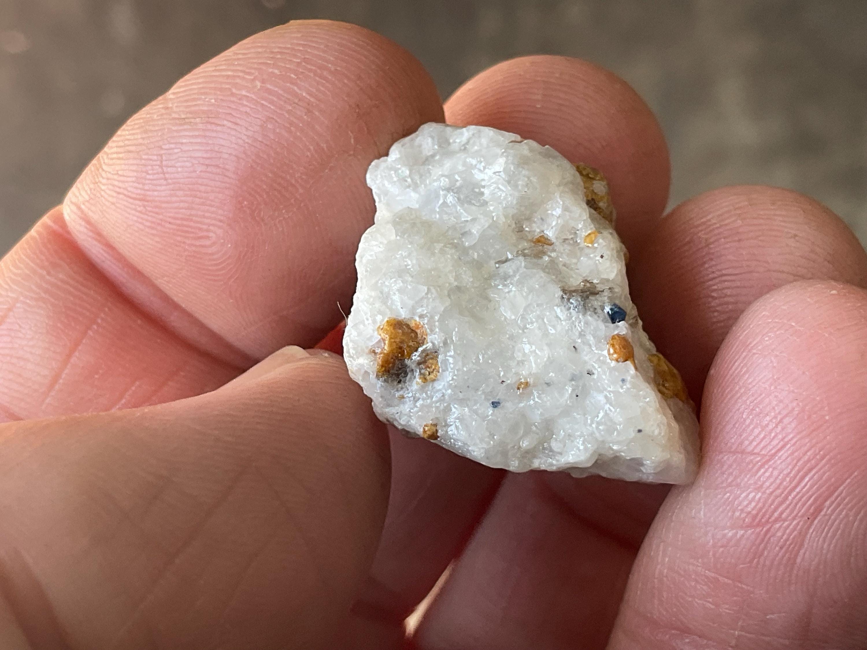 10g Natural Blue Spinel and Mica on Matrix from Pakistan Specimen 3