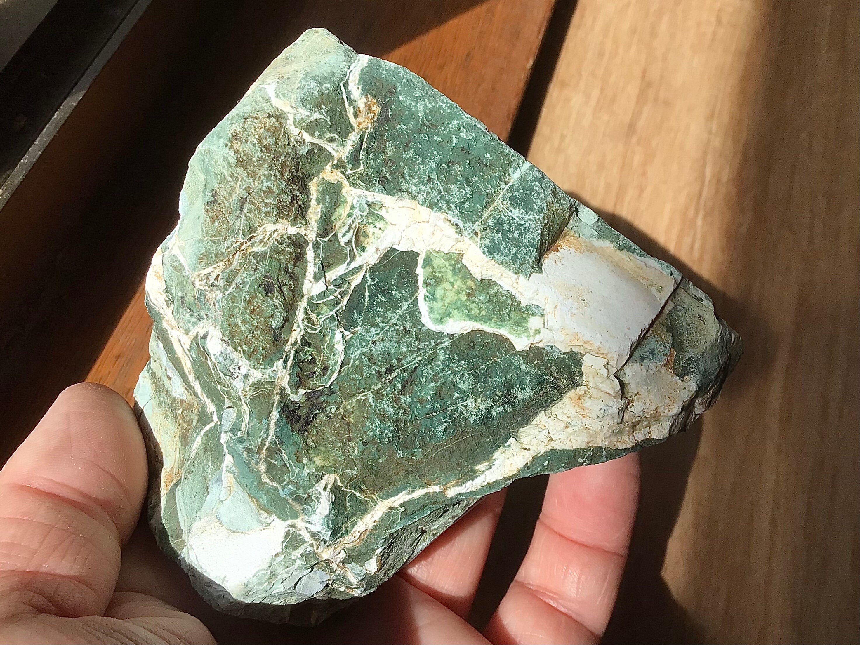 393g Green Jasper/Chalcedony C