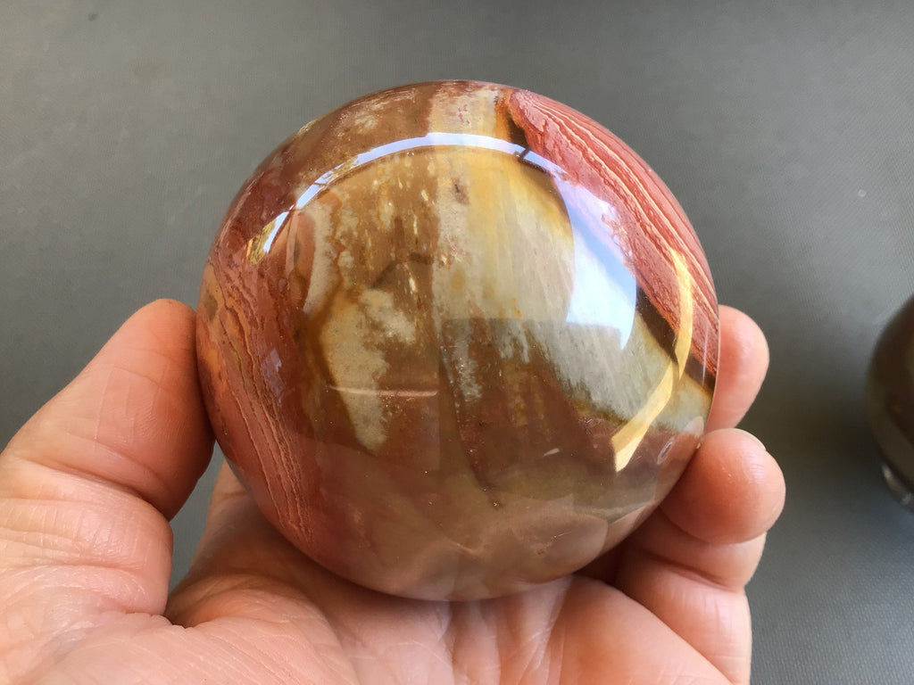 483g Polychrome Jasper Sphere 3B