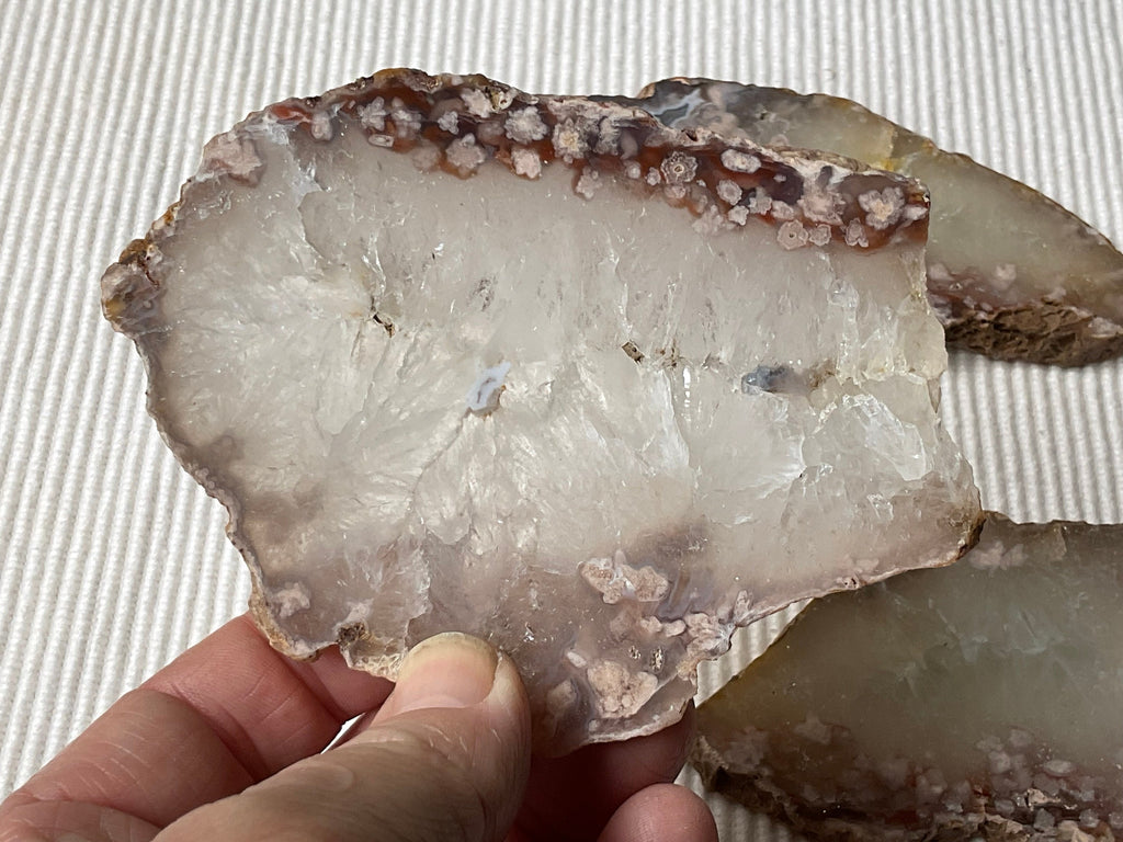 126g Flower Agate Polished Slab 2A