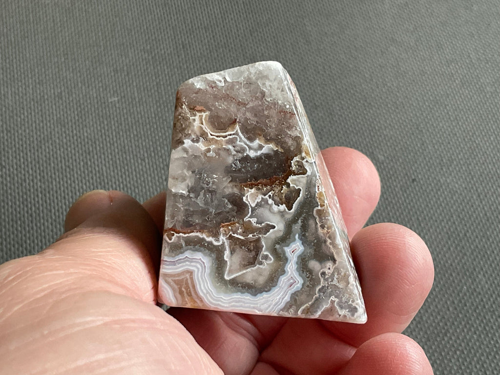 96g Mexican Crazy Lace Agate Freeform 7B