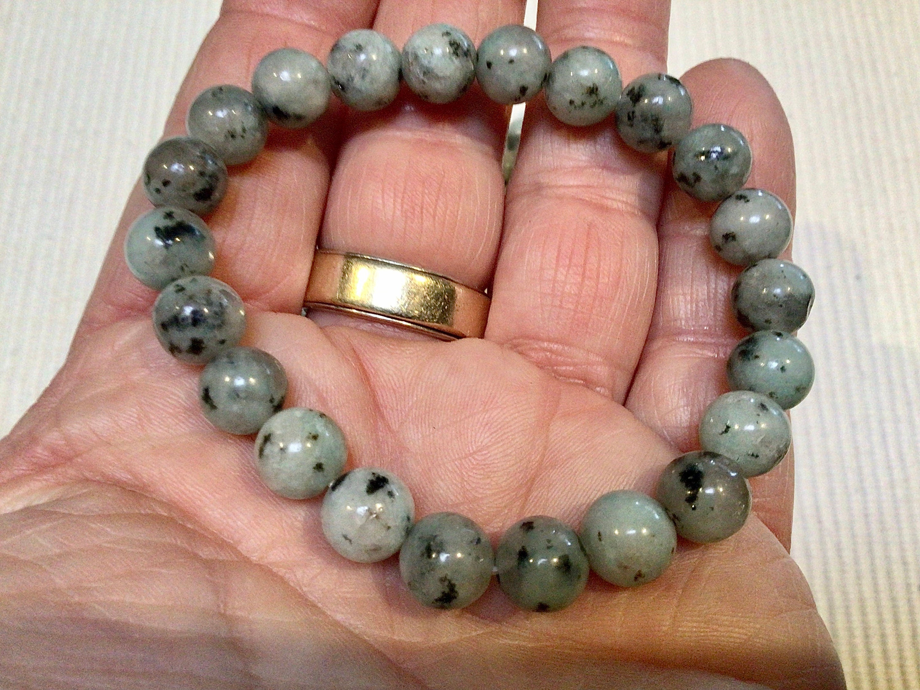Kiwi Jasper 8mm Brad Bracelet