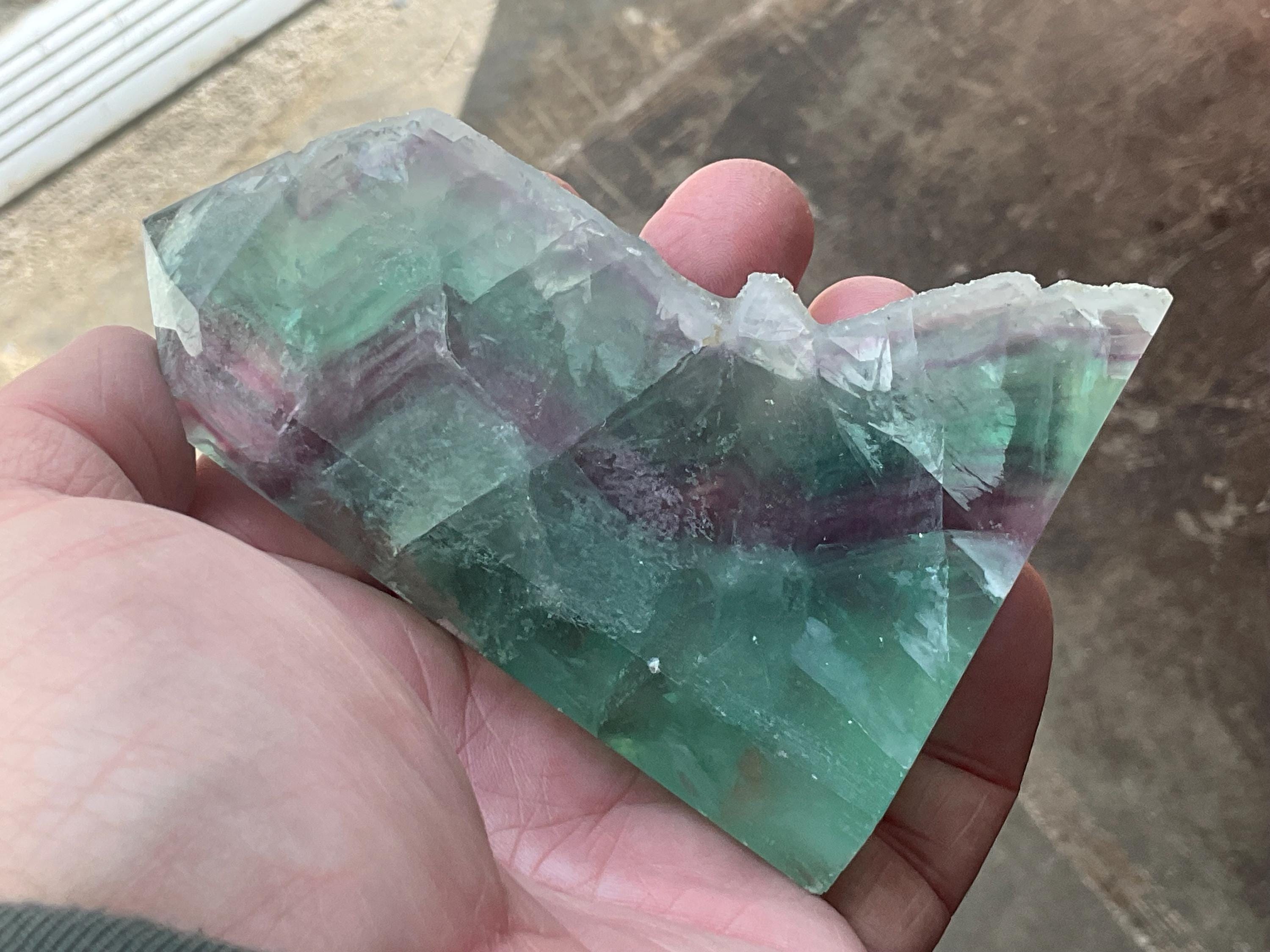 257g Rainbow Fluorite Generator 4C