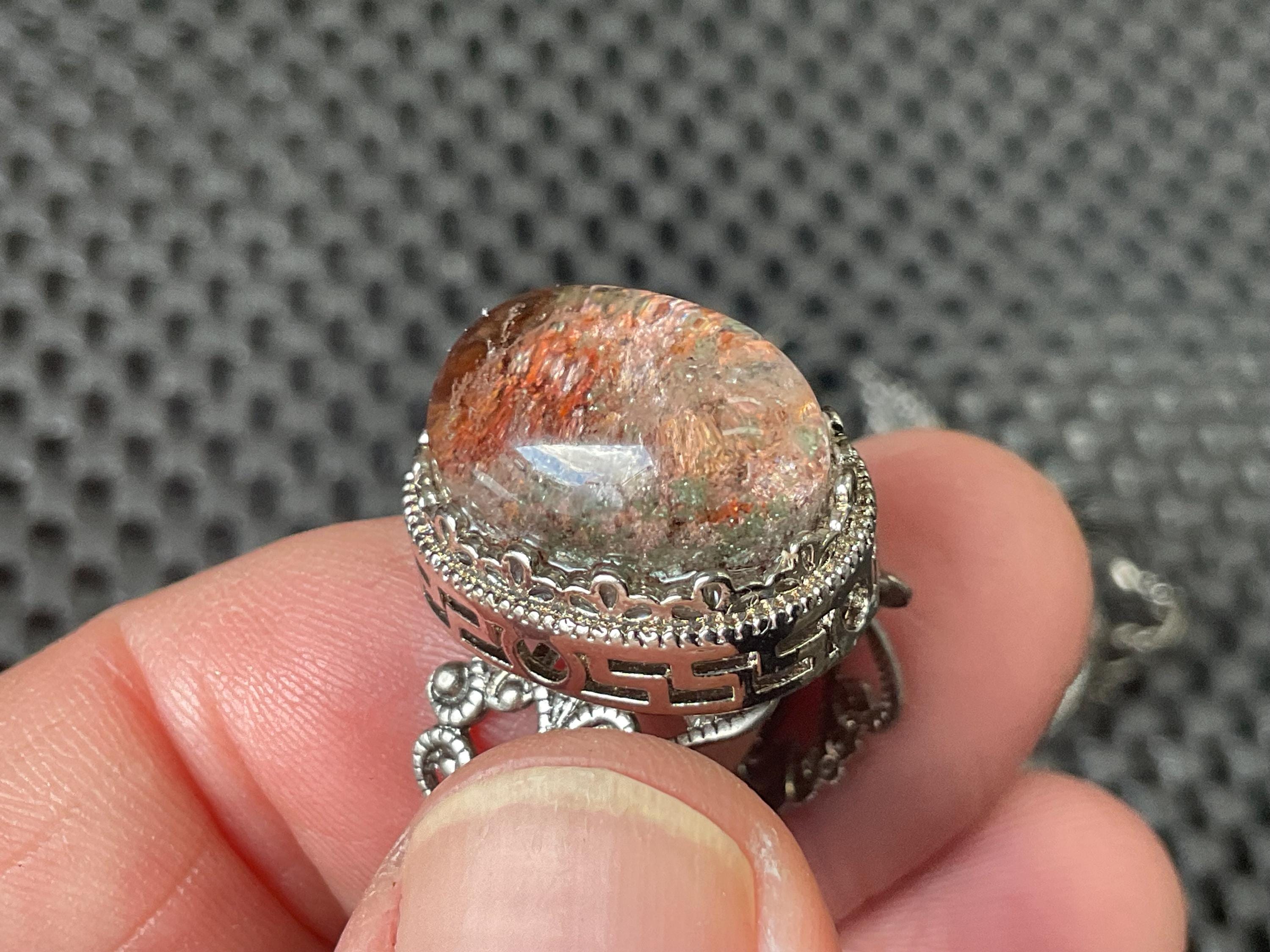 6g Lodelite Cabochon in Antique Style Ring Setting B