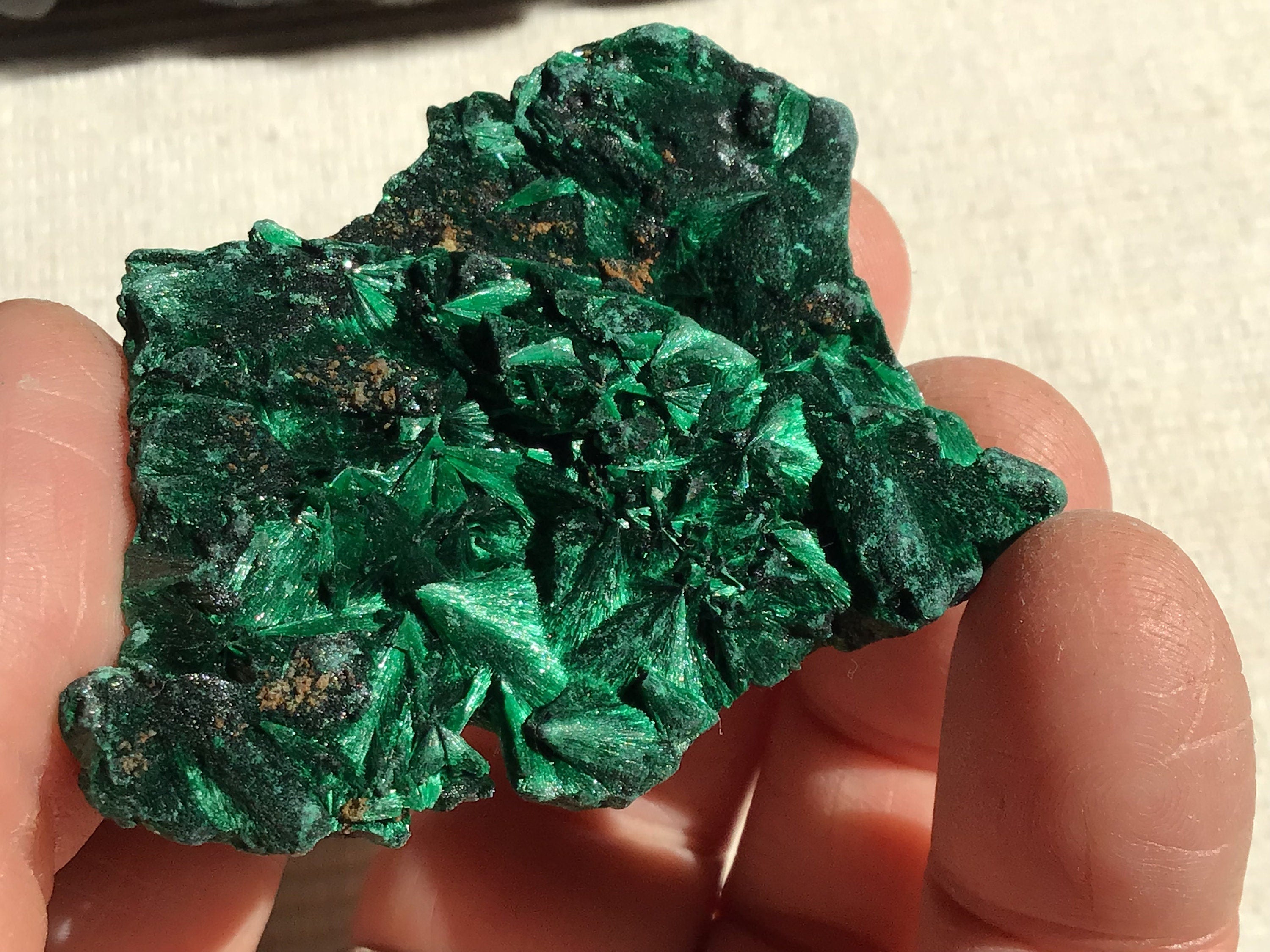 41g Silky Congolese Malachite Specimen 4C